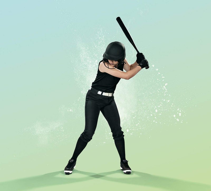 RIP-IT Women's Classic Softball Pant Charcoal - Image 3